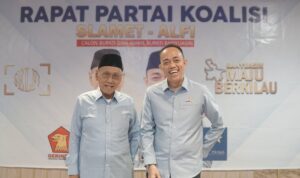 Paslon Slamet-Alfi untuk Pilkada Banyuasin 2024 (Dok. Humas Tim Pemenangan Slamet-Alfi / Seputarsumatera.com)