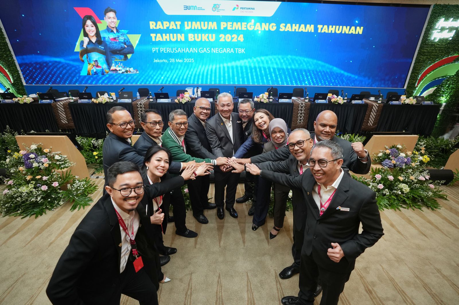 RUPST PGN 2025 sukses digelar (Dok. Humas PGN / Seputarsumatera.com)