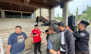 Ketua DPD PDIP Sumsel Giri Ramanda N Kiemas menyikapi hal positif setiap peringatan Bulan Bung Karno dan perayaan Hari Lahir Pancasila (Dok. Humas PDIP Sumsel / Seputarsumatera.com)