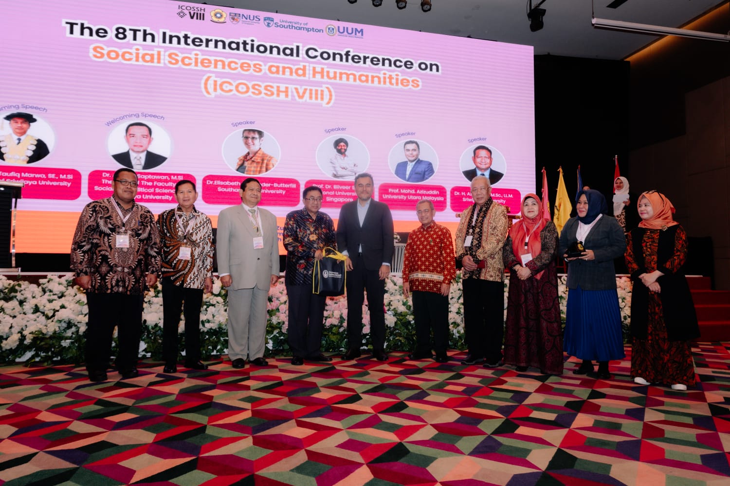 Fakultas Ilmu Sosial Ilmu Politik Universitas Sriwijaya (UNSRI) menggelar International Conference on Social Science Humanities (ICOSSH) ke VIII (Dok. Humas FISIP Unsri / Seputarsumatera.com)