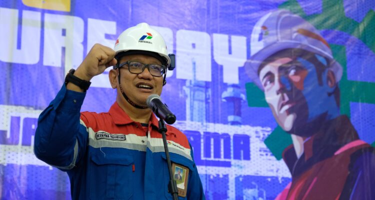 General Manager Kilang Pertamina Plaju Hermawan Budiantoro (Dok. Humas Kilang Pertamina Plaju Palembang / Seputarsumatera.com)