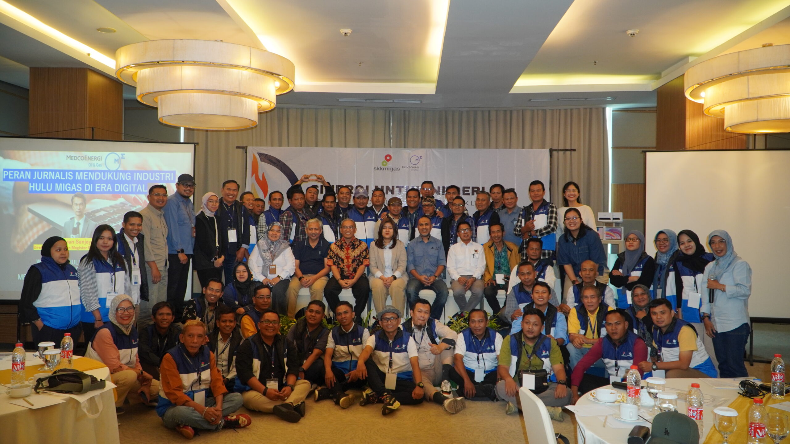 Medco E&P Indonesia bersama Medco E&P Grissik Ltd. dan SKK Migas Sumbagsel menggelar Media Edukasi 2025 bertema ‘Peran Jurnalis dalam Mendukung Industri Hulu Migas di Era Digital’, di Hotel Santika Radial Palembang (Dok. Humas KKKSMedco E&P Indonesia dan KKKS Medco E&P Grissik Ltd)