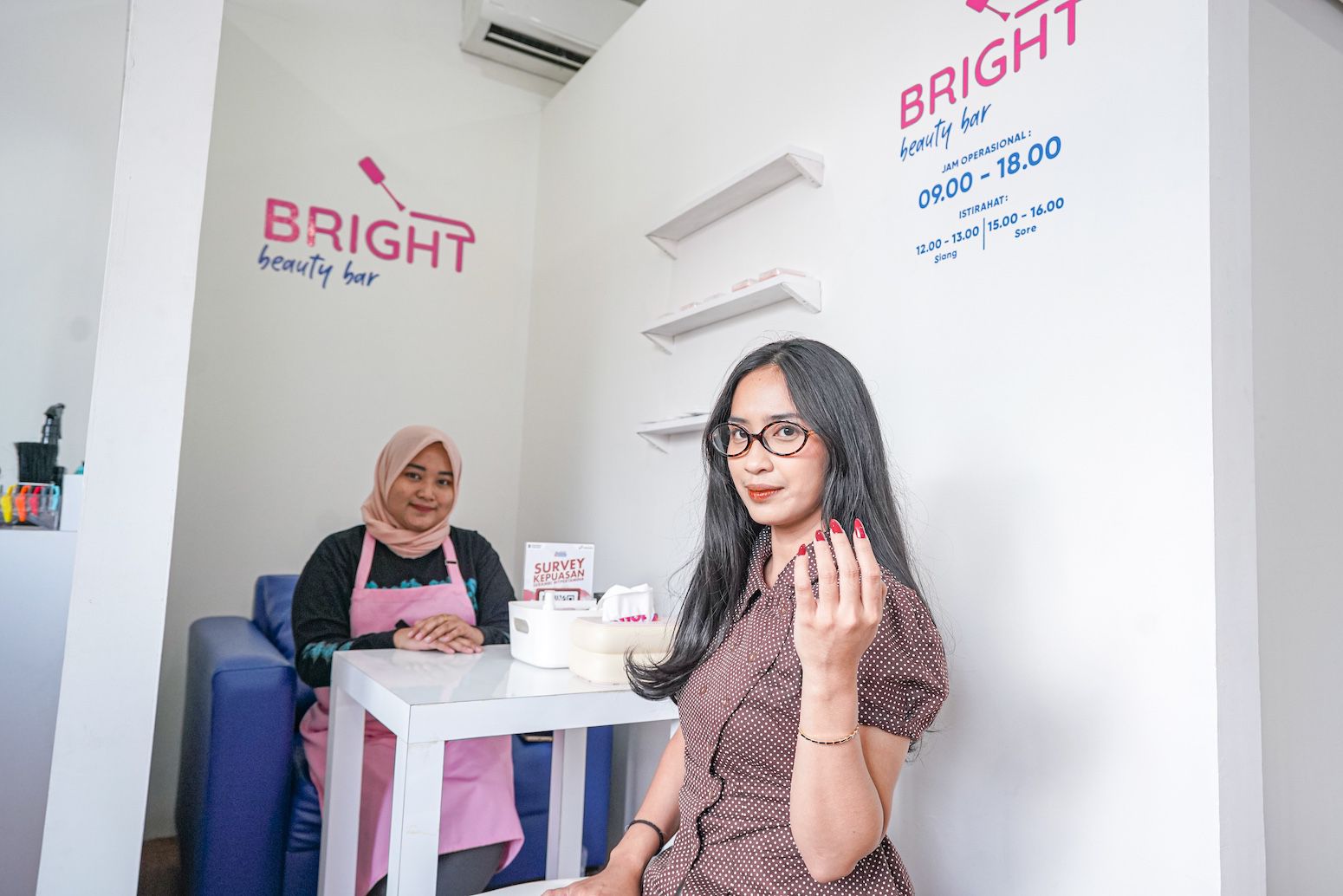 Layanan Nail art di Serambi MyPertamina (Dok. Humas Pertamina Patra Niaga / Seputarsumatera.com)