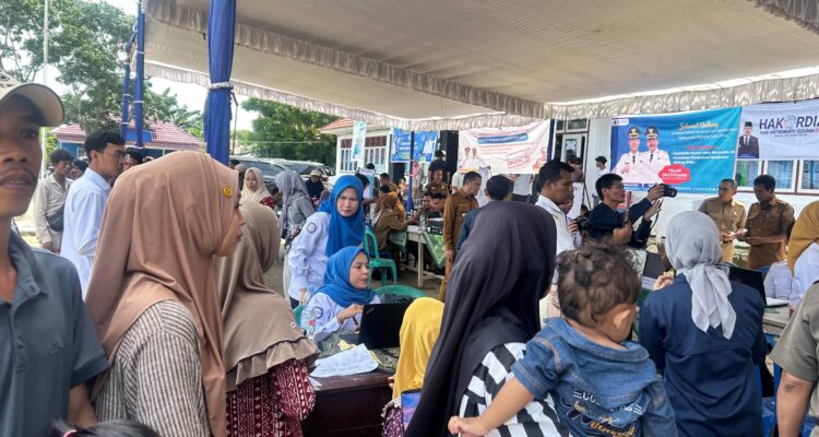Komitmen layani masyarakat, BPJS Kesehatan hadir di pelayanan terpadu Kecamatan Pedamaran Timur OKI Sumsel (Dok. Humas BPJS Kesehatan / Seputarsumatera.com)