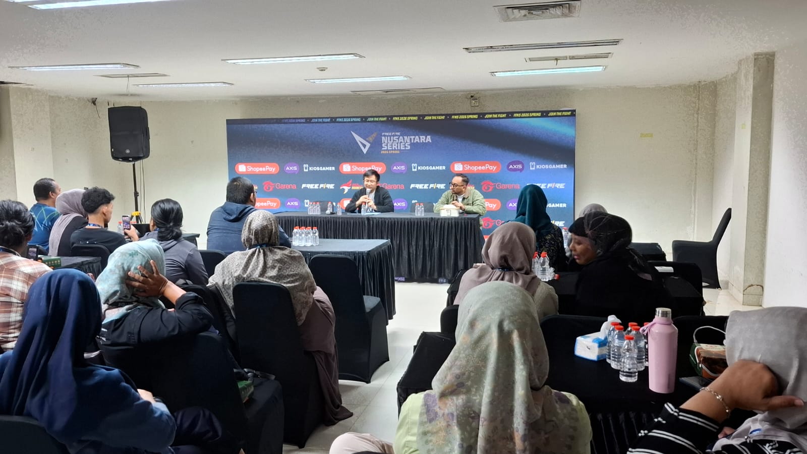 Konferensi Pers Grand Finals FFNS 2026 Spring Free Fire Nasional di Palembang (Seputarsumatera.com)
