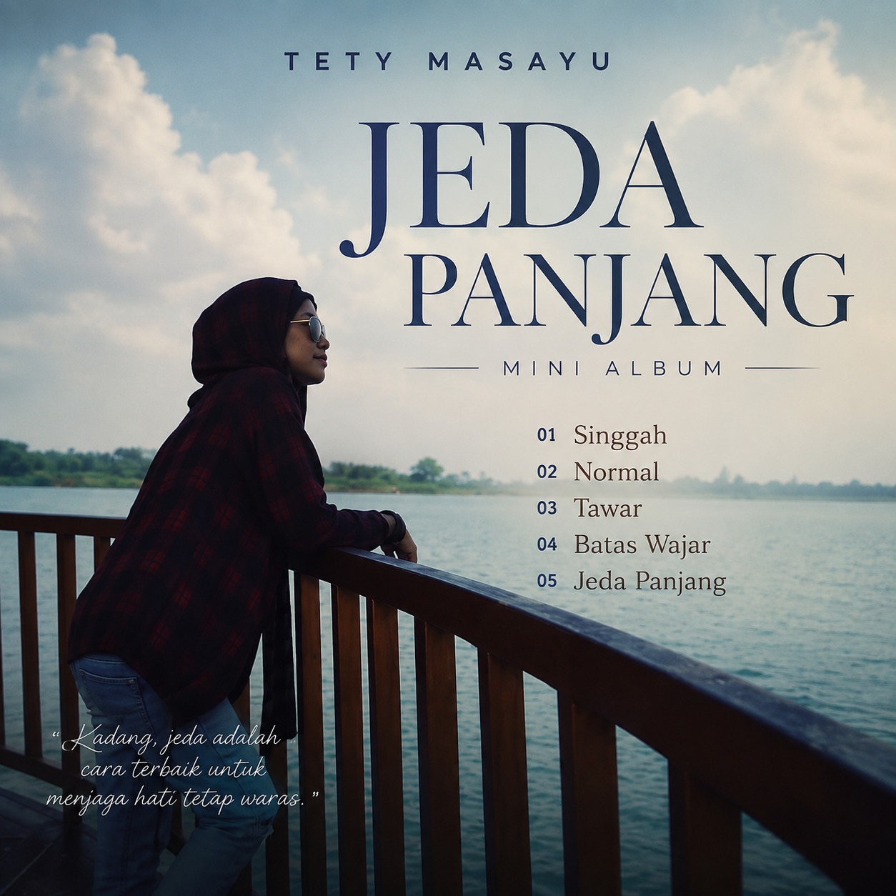 Musisi Palembang Tety Masayu resmi meluncurkan mini album bertajuk 'Jeda Panjang' yang berisi 5 lagu andalannya (Dok. Pribadi Tety Masayu)